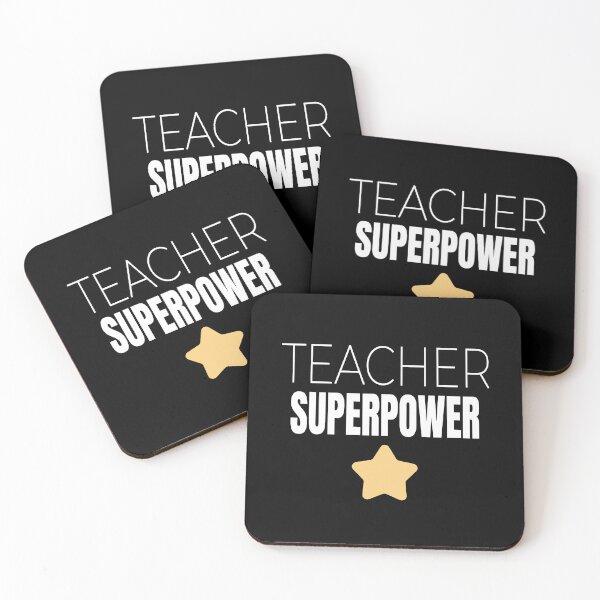 Item preview, Teacher Superpower - Proud Educator Star Hero Design designed and sold by Dantin.