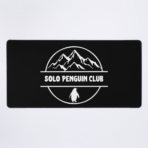 Item preview, Solo Penguin Club Nihilist Penguin Mountains designed and sold by JusText.
