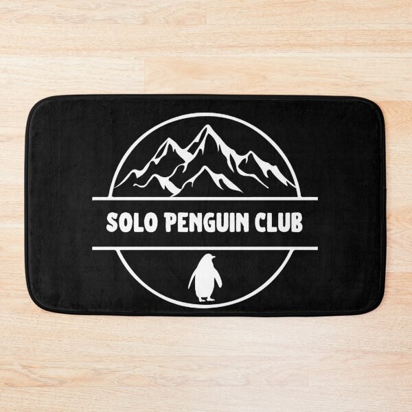 Item preview, Solo Penguin Club Nihilist Penguin Mountains designed and sold by JusText.