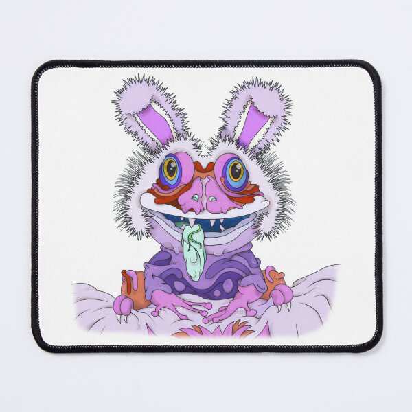 Item preview, Creature #54 - Arctic Furry Frog designed and sold by liquid-print.