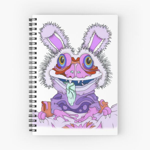 Item preview, Creature #54 - Arctic Furry Frog designed and sold by liquid-print.