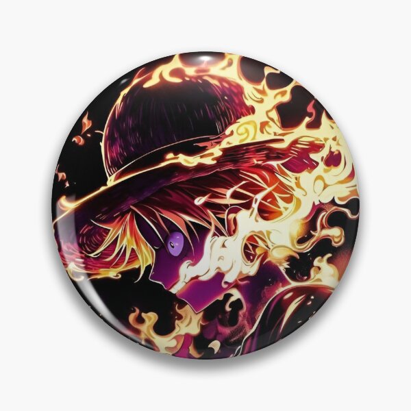 Item preview, Flame Warden Pirate – Fiery Anime Style Warrior  designed and sold by Dyan4.