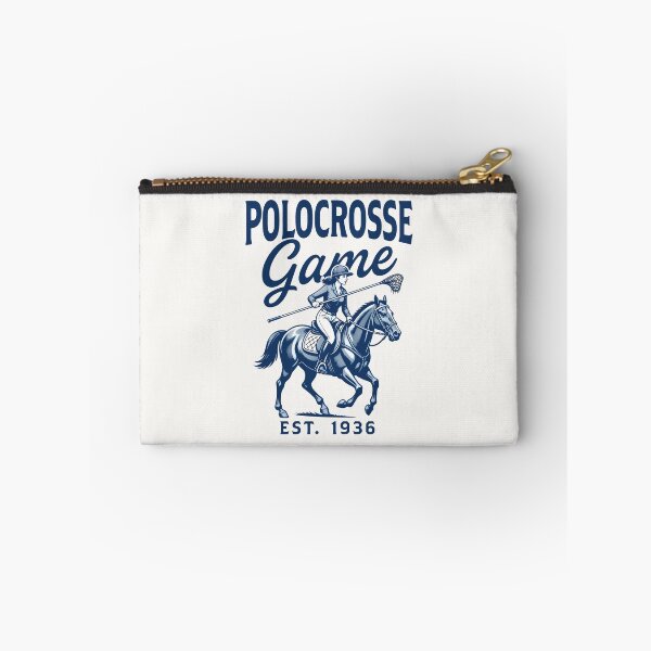 Item preview, Vintage Polocrosse Game EST 1936 - Equestrian Sports Art designed and sold by SplashTastic.