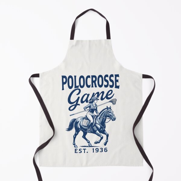 Item preview, Vintage Polocrosse Game EST 1936 - Equestrian Sports Art designed and sold by SplashTastic.