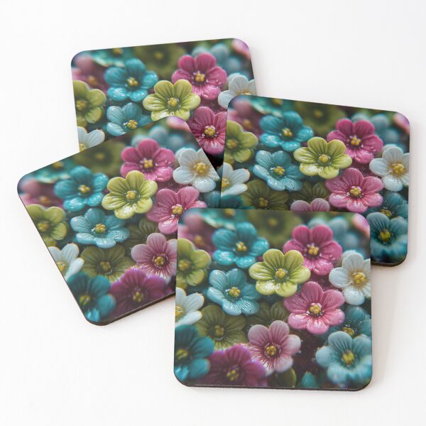 Item preview, Glossy Retro Plastic Flowers  designed and sold by Swedeprep.