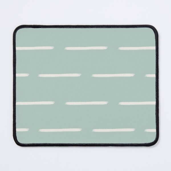 Item preview, Minimalist Ivory Lines on Pastel Gray Turquoise designed and sold by KSimpson838.