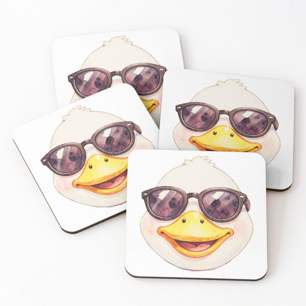 Item preview, Duck Face With Sunglasses designed and sold by Frogs&Waters.