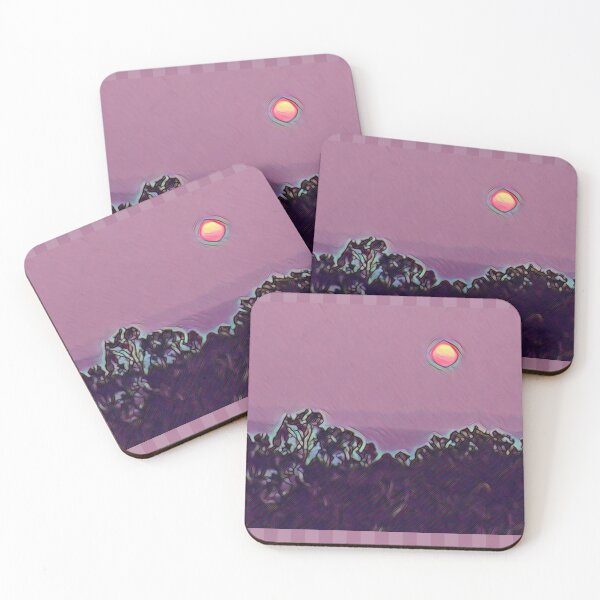 Item preview, Setting Sun with Purple Sky designed and sold by oh-bi-me.