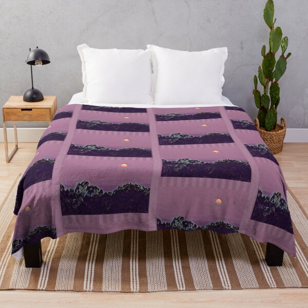 Item preview, Setting Sun with Purple Sky designed and sold by oh-bi-me.