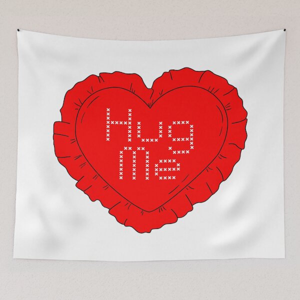 Item preview, Valentine's pillow  designed and sold by broadwaygirl142.
