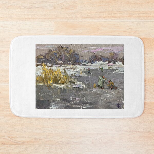 Item preview, Oksana Ivanyuk: Winter Fishing designed and sold by ukrainianvin.