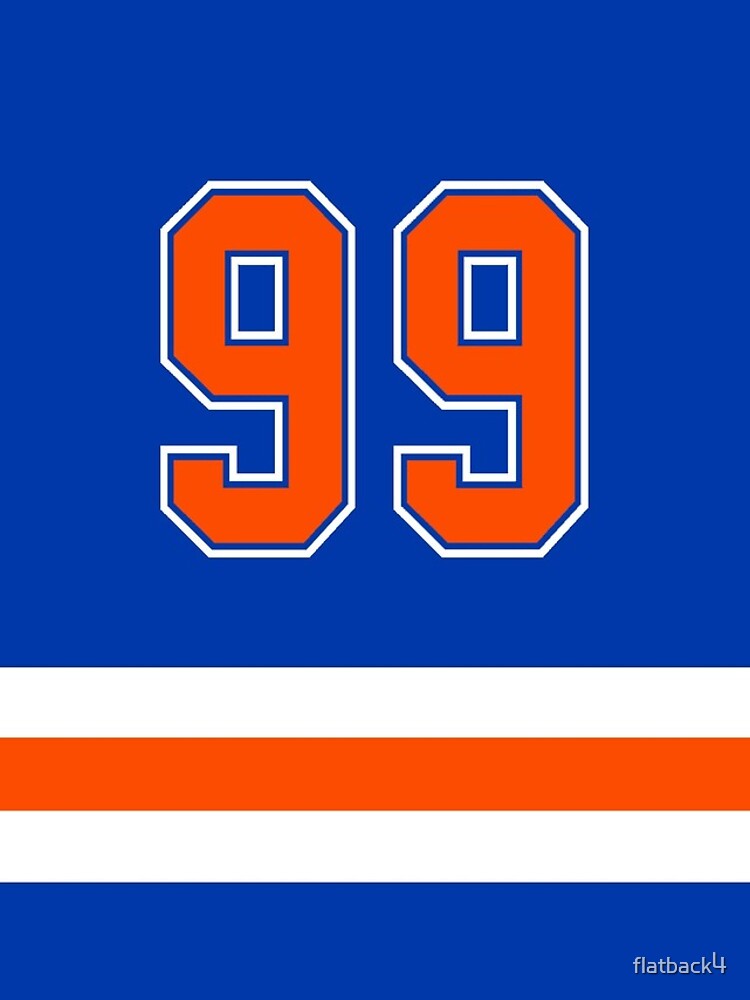 "Edmonton Hockey Throwback Number 99" iPhone Case for Sale by