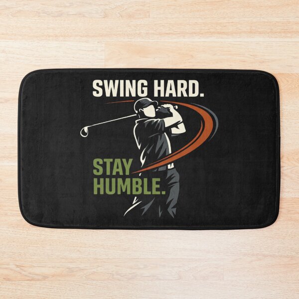 Item preview, Swing Hard Stay Humble – Golf Mindset T-Shirt designed and sold by RMTrendy.