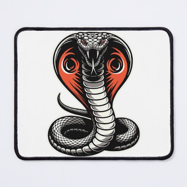 Item preview, King Cobra Snake Hood Flared - Red Eyes Fierce Reptile designed and sold by OuSfian1.