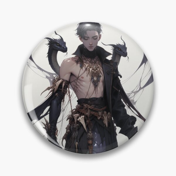 Item preview, Dark fantasy dragon character illustration designed and sold by LoopX04.