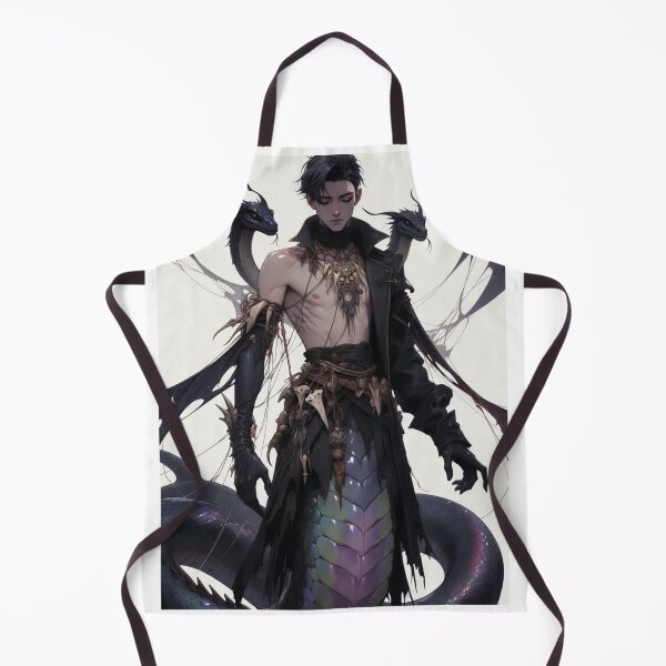 Item preview, Dark fantasy dragon character illustration designed and sold by LoopX04.