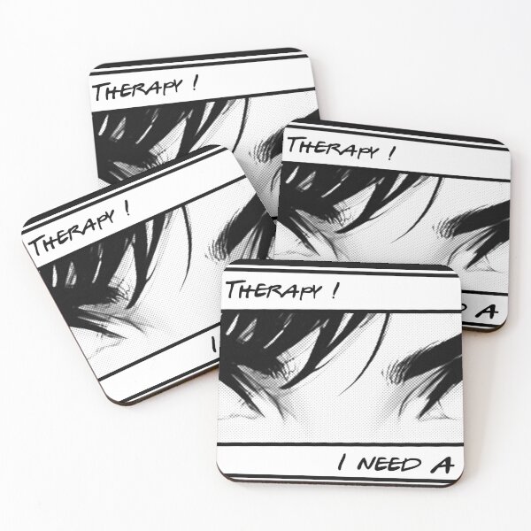 Item preview, I Don’t Need Therapy, I Need a Black Lotus — Angry Anime Eyes Parody Design designed and sold by John-Paul Sanders.