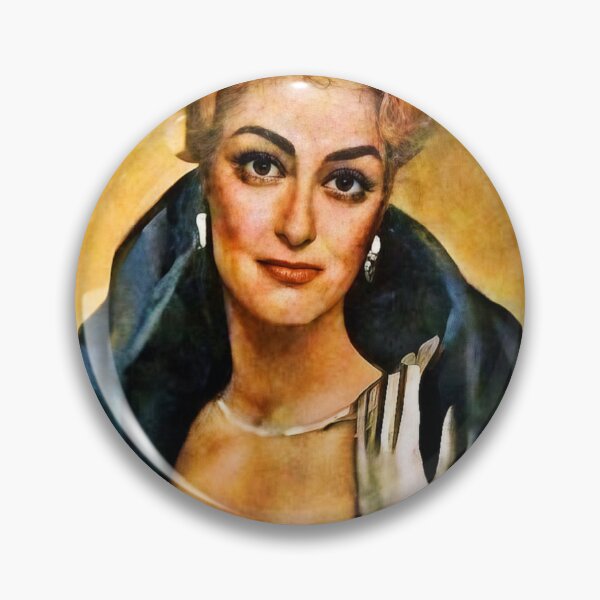 Item preview, Joan Crawford Big Eyes Portrait Margaret Keane designed and sold by CMooreWorx.