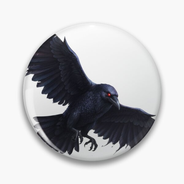Item preview, Cursed Raven of Night – Dark Fantasy Gothic Art designed and sold by NeoTeeFusion.