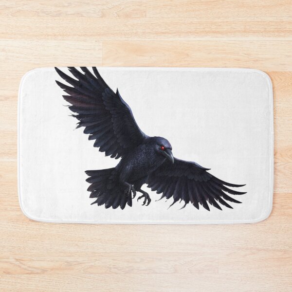 Item preview, Cursed Raven of Night – Dark Fantasy Gothic Art designed and sold by NeoTeeFusion.