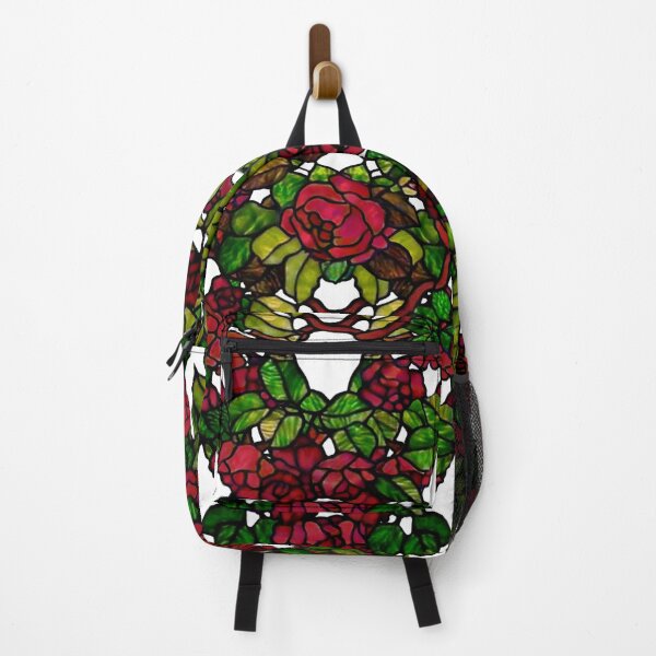 Item preview,  red roses tiffany style stain glass  designed and sold by hollycooper.