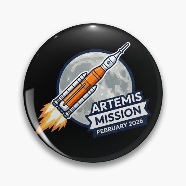 Item preview, Artemis Mission: Return to the Moon - February 2026 designed and sold by RobertMartinArt.