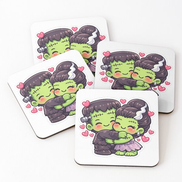 Item preview, Monsters in love (Frankenstein) designed and sold by Lizandro  Serrano Pacheco.
