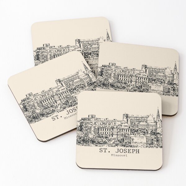 Item preview, St. Joseph - Missouri designed and sold by Lakeric Cityscapes.