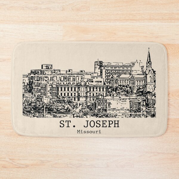 Item preview, St. Joseph - Missouri designed and sold by Lakeric Cityscapes.