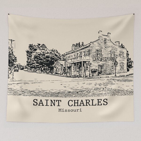 Item preview, Saint Charles - Missouri designed and sold by Lakeric Cityscapes.