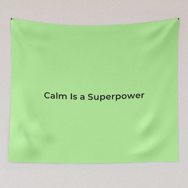 Item preview, Calm Is a Superpower – Minimalist Quote Design designed and sold by innerfaith.