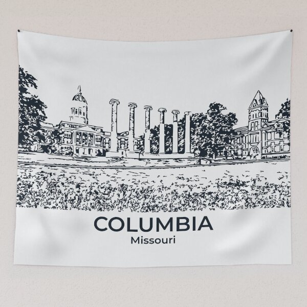 Item preview, Columbia - Missouri designed and sold by Lakeric Cityscapes.