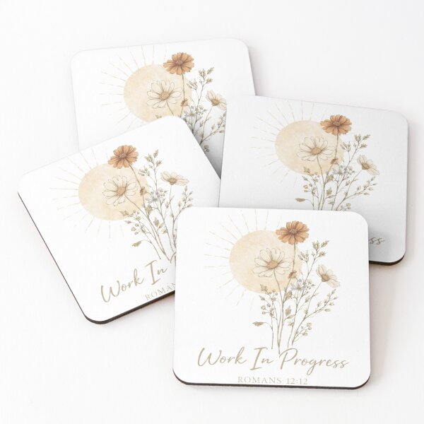 Item preview, Work In Progress — Romans 12 Inspirational Wildflower Floral Christian designed and sold by Blood Washed Apparel.