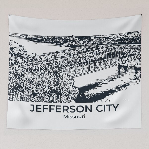 Item preview, Jefferson City - Missouri designed and sold by Lakeric Cityscapes.