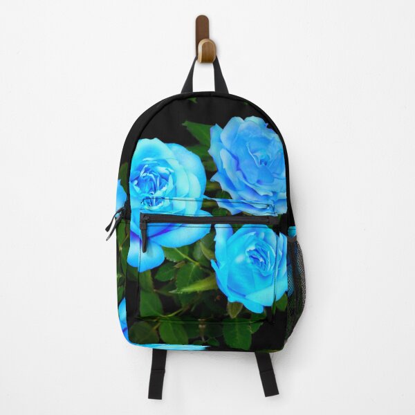 Item preview, Blue rose blue floral blue flowers designed and sold by hollycooper.