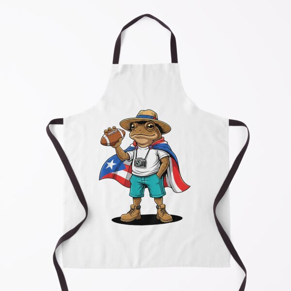 Item preview, Funny Coqui Frog Football Puerto Rico Island Pride designed and sold by Alluka Brand.