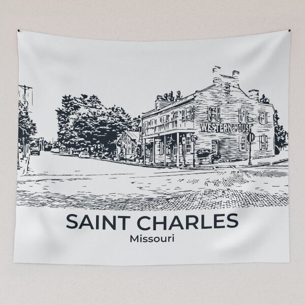 Item preview, Saint Charles - Missouri designed and sold by Lakeric Cityscapes.