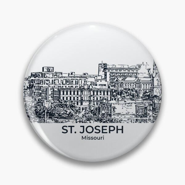 Item preview, St. Joseph - Missouri designed and sold by Lakeric Cityscapes.