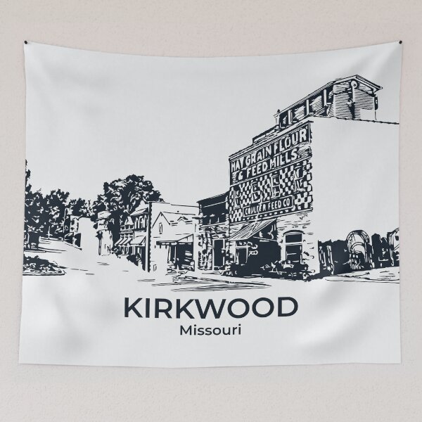 Item preview, Kirkwood - Missouri designed and sold by Lakeric Cityscapes.
