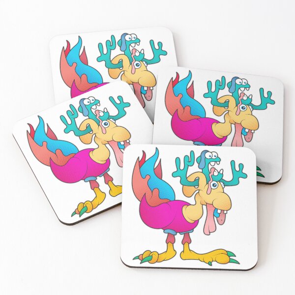 Item preview, Creature #56 - Dodo chicken with horns designed and sold by liquid-print.