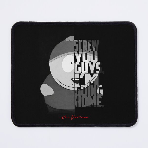 Item preview, Eric Cartman Black and White Quote Portrait Poster | South Park Fan Art Wall Decor designed and sold by Enea Kelo.