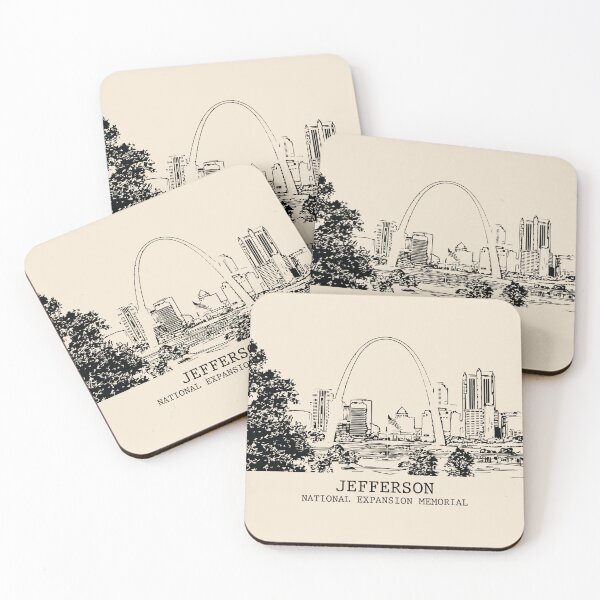 Item preview, Jefferson National Expansion Memorial designed and sold by Lakeric Cityscapes.