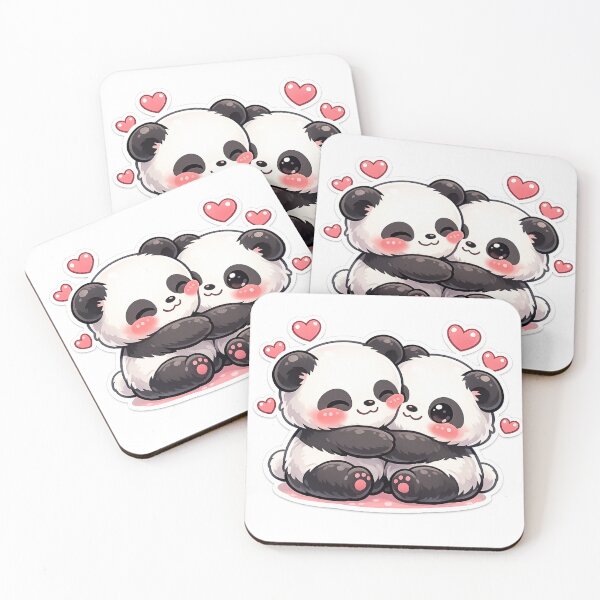 Item preview, Pandas in love designed and sold by Li. Images of everything.