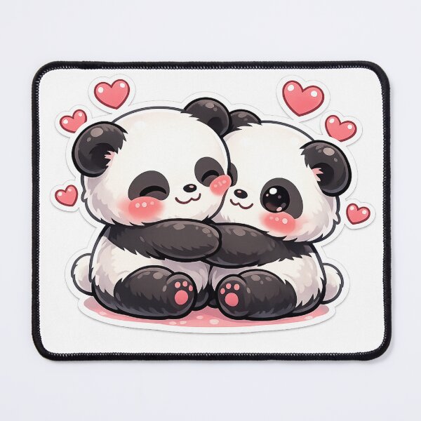 Item preview, Pandas in love designed and sold by Lizandro  Serrano Pacheco.