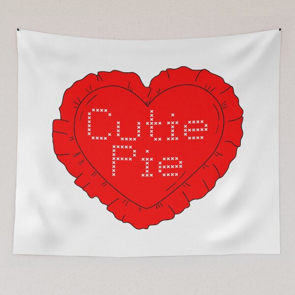 Item preview, Valentine's pillow  designed and sold by broadwaygirl142.