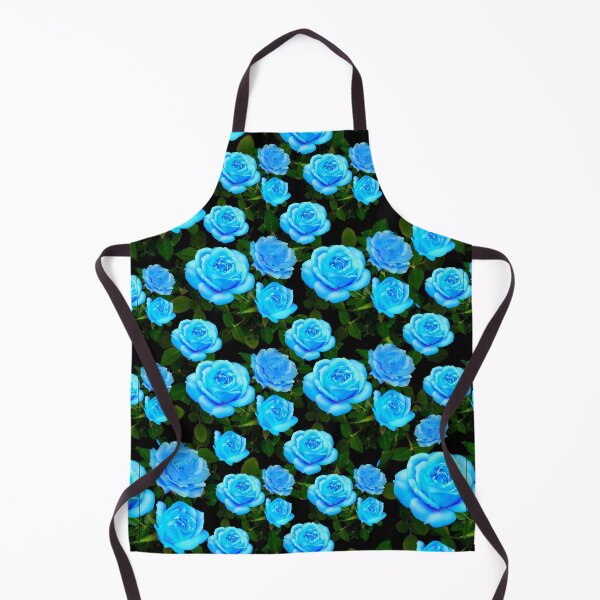 Item preview, Blue rose pattern blue floral blue flowers designed and sold by hollycooper.