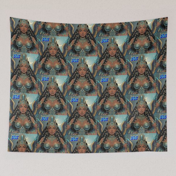 Item preview, Aset (Isis) – Ancient Egyptian Goddess of Magic, Healing & Divine Feminine Power | Kemetic Spiritual Awakening designed and sold by BlackStarsCreations.
