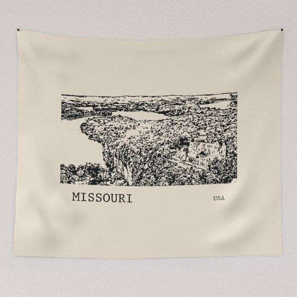 Artikelvorschau, Missouri USA entworfen und verkauft von Lakeric Cityscapes.