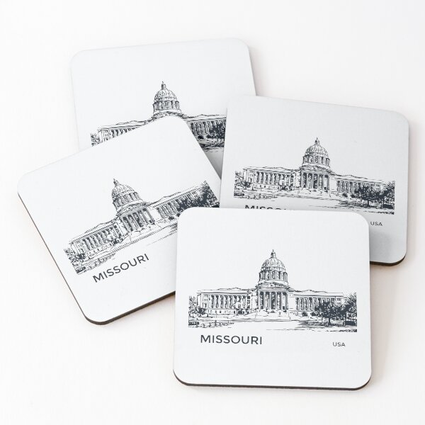 Artikelvorschau, Missouri Staat USA entworfen und verkauft von Lakeric Cityscapes.