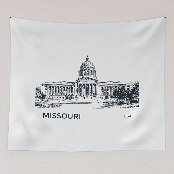 Item preview, Missouri State USA designed and sold by Lakeric Cityscapes.